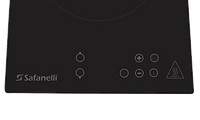 Cooktop Vitrocerâmico Touch 2 Bocas | Safanelli